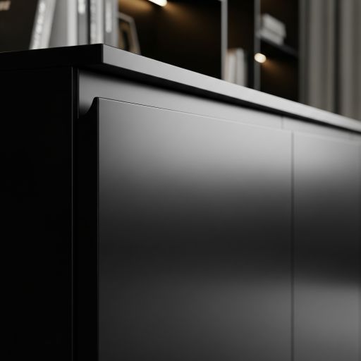 خرید عمده روکش وکیوم ممبران مشکی ساده FRP کد F 4055 + قیمت مناسب روکش کابینت