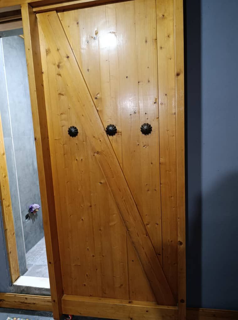 تصویر 1 از قیمت درب کشویی تمام چوب نرات + قیمت تولید کننده