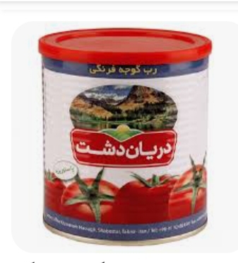 تصویر 1 از رب دریان دشت شیشه آیی 1550 + بسته 6 عددی