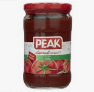 تصویر 2 از رب گوجه‌ فرنگی پیک 800 گرمی + کلید دار 12 عددی