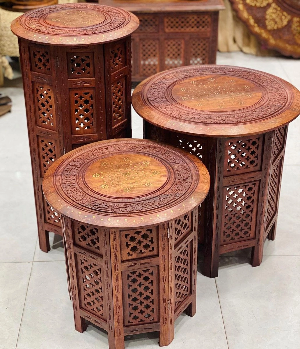 خرید اینترنتی میز عسلی هندی + قیمت ویژه و کیفیت بالا