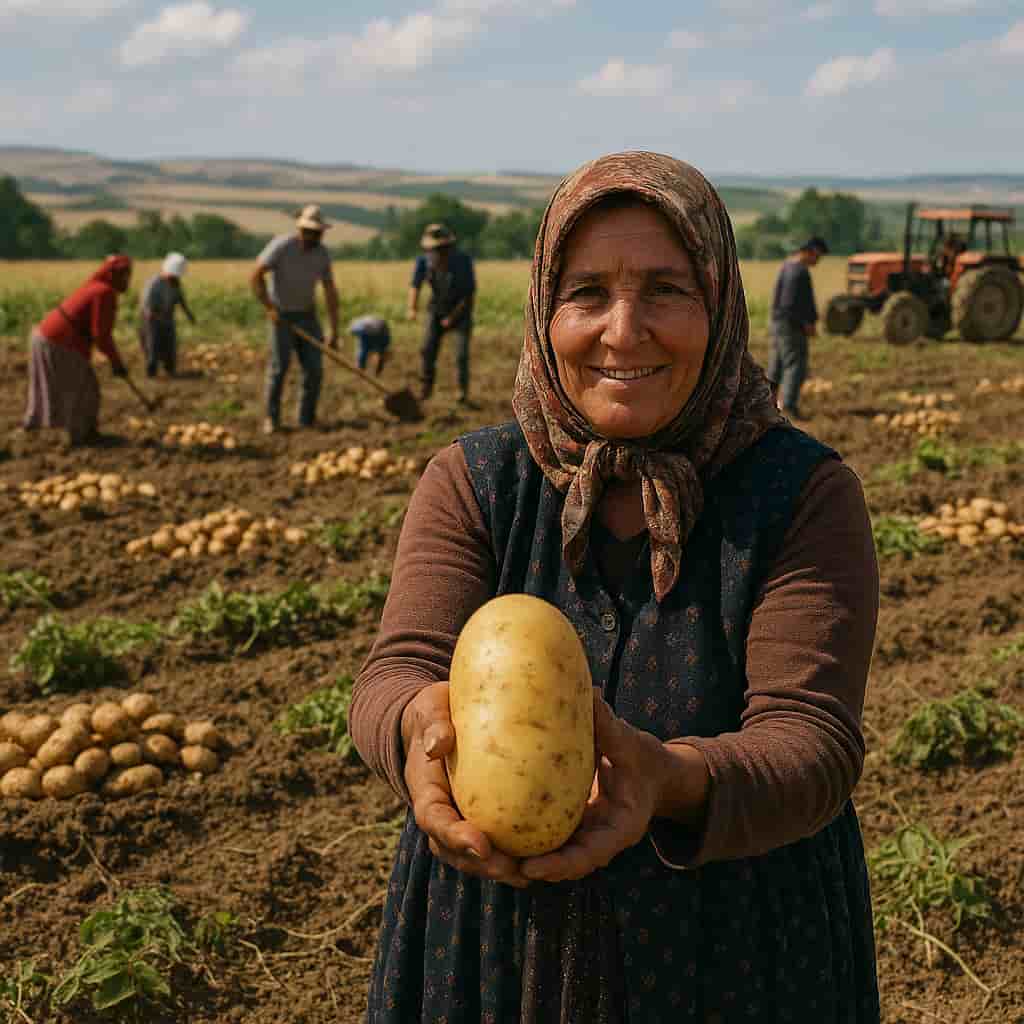 سیب زمینی عمده آلمرا