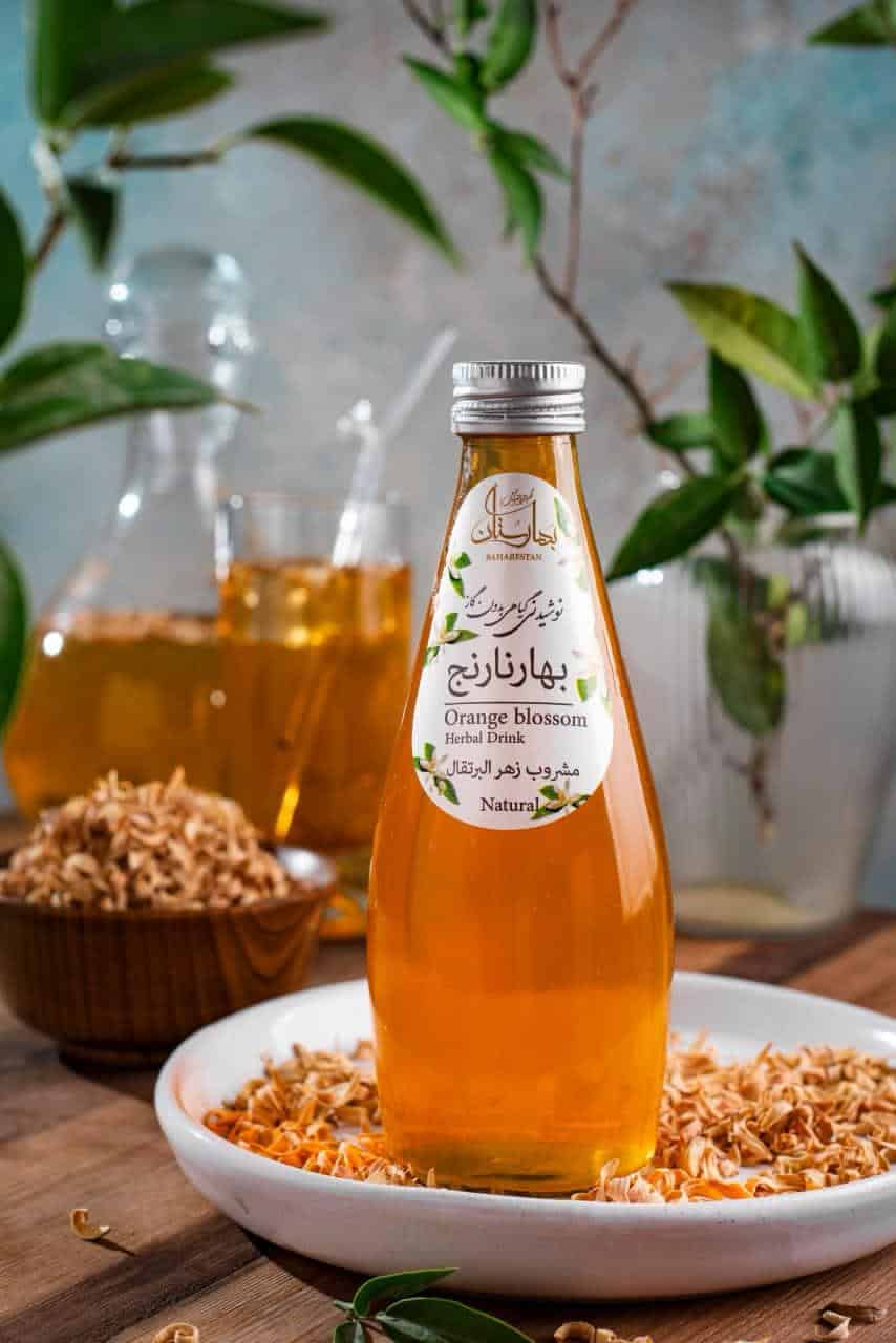 تصویر 1 از فروش ویژه شربت بهار نارنج + قیمت ارزان
