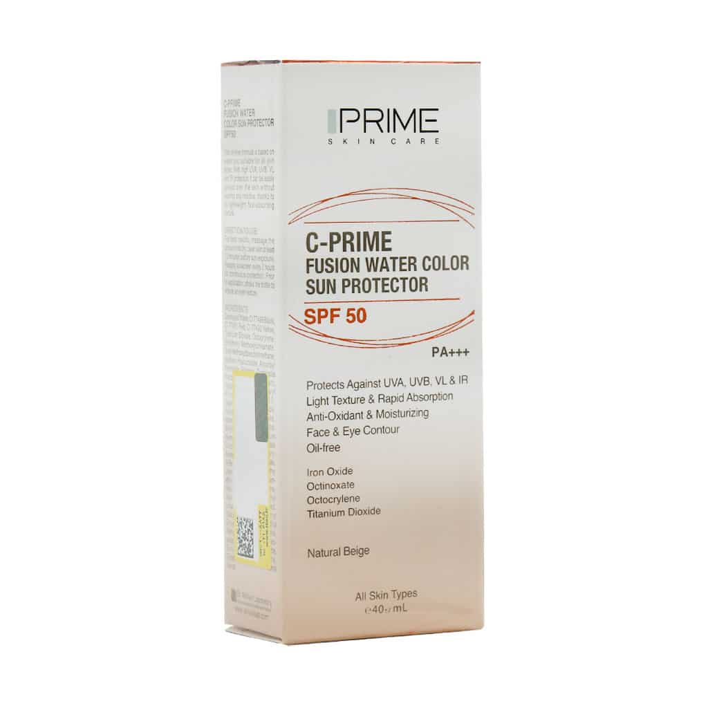 تصویر 3 از قیمت ضد آفتاب رنگی فیوژن واتر پرایم با SPF50