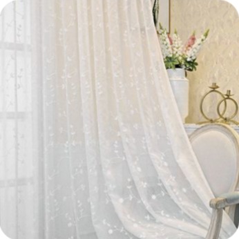 تصویر 3 از خرید و فروش پارچه پرده ای حریر گلدار + فروش ویژه