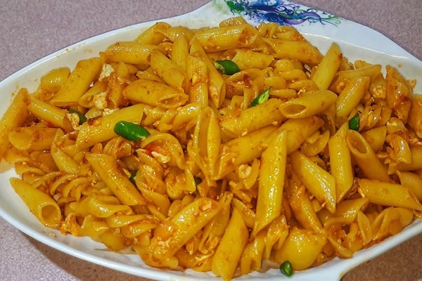 تصویر 4 از فروش عمده ماکارونی طعمی خوش مزه ناب با ماکارونی ناب