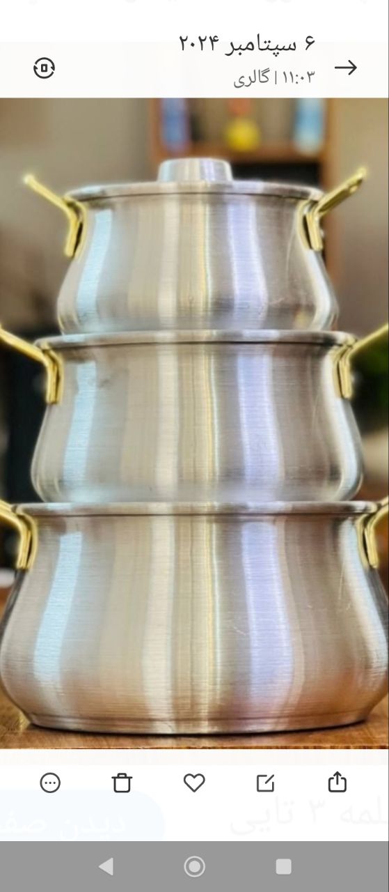 تصویر 2 از ظروف آلومینیومی پخت پز