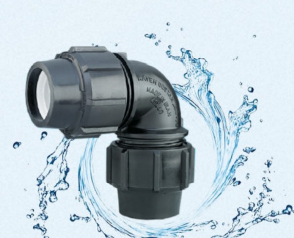 قیمت اتصال زانو پیچی پلی اتیلن 50×50 آبرسانی + فروش عمده