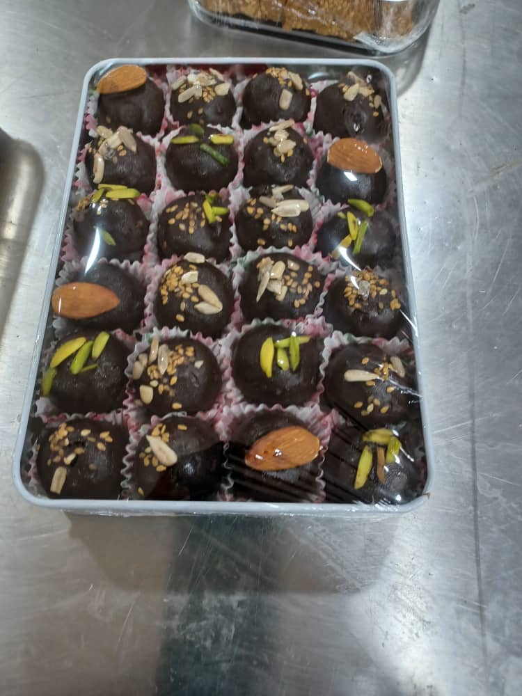 تصویر 2 از حلوای رولی مجلسی با خرما