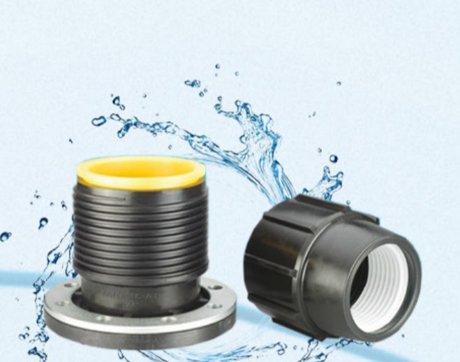 قیمت اتصال فلنج دار پیچی پلی اتیلن اینچ 1/2 2×75 آبرسانی + فروش عمده