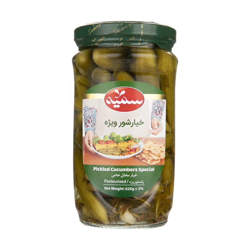 قیمت روز خیارشور سمیه در بازار
