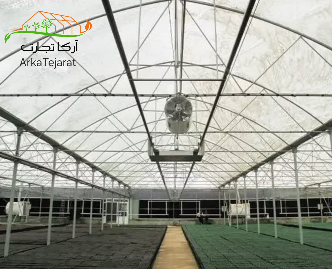 تصویر 1 از قیمت فن سیرکوله گلخانه سه فاز + خرید بی‌ واسطه از کارخانه