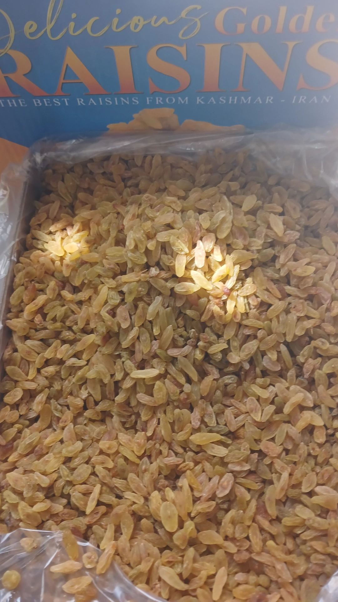 تصویر 1 از کشمش زرد طلایی خرید به صرفه