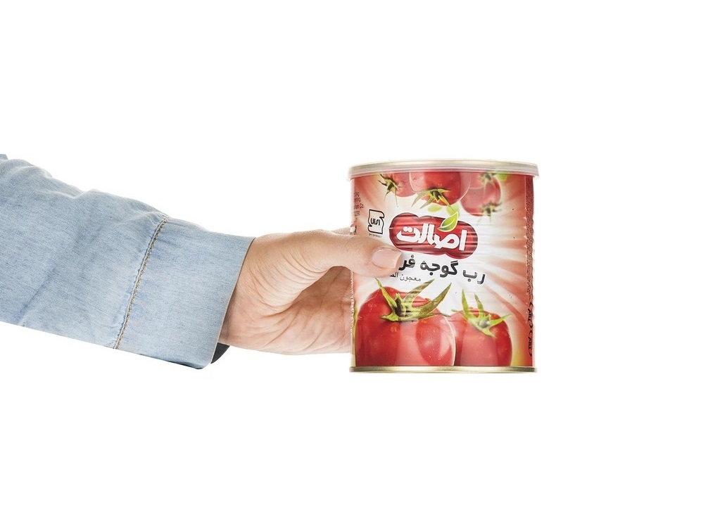 تصویر 1 از قیمت خرید رب گوجه فرنگی ۸۰۰ گرمی اصالت + فروش عمده قیمت درب کارخانه