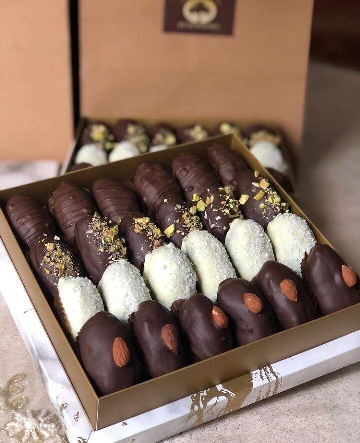 تصویر 1 از شكلات خرما مغزدار مخصوص پذيرايي لوكس