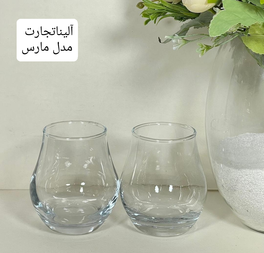 تصویر 1 از خرید عمده و قیمت لیوان بلور مدل مارس