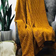 قیمت خرید پتو شال مبل بافتنی + فروش ویژه