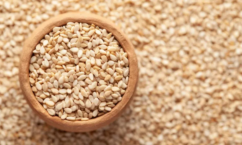 فروش عمده کنجد مخصوص سالاد و غذاهای رژیمی