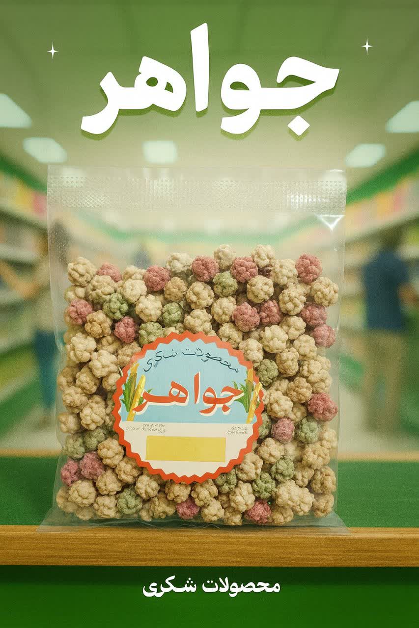 تصویر 1 از سفارش اینترنتی نقل قهوه ای طعم دار فله