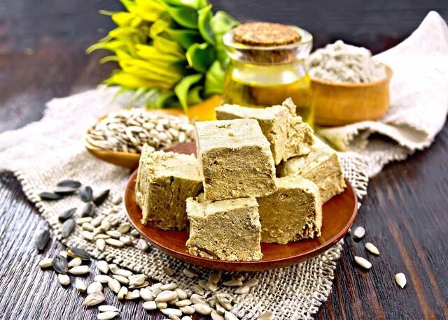 فروش ویژه حلوا شکری ابرو بادی با ظروف سفاف