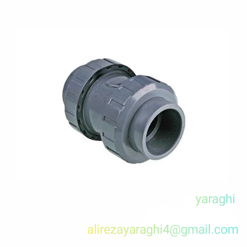 قیمت خرید شیر یک طرف خودکار فنر دار (upvc)