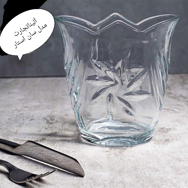 تصویر 1 از خرید عمده جاکاردی بلوری مدل سان استار