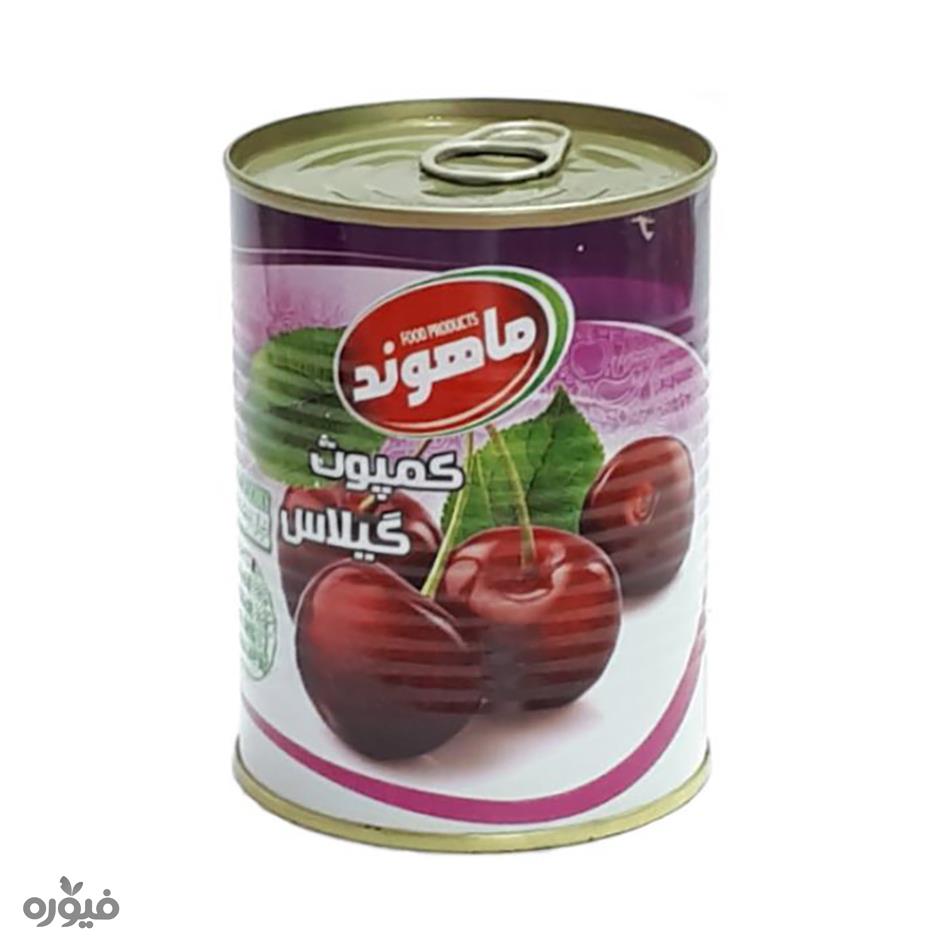 فروش کمپوت گیلاس در قوطی کلیددار + فروش عمده