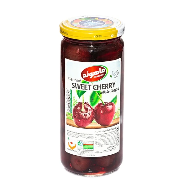 خرید کمپوت گیلاس داخل شیشه ماهوند + قیمت خرید استثنایی