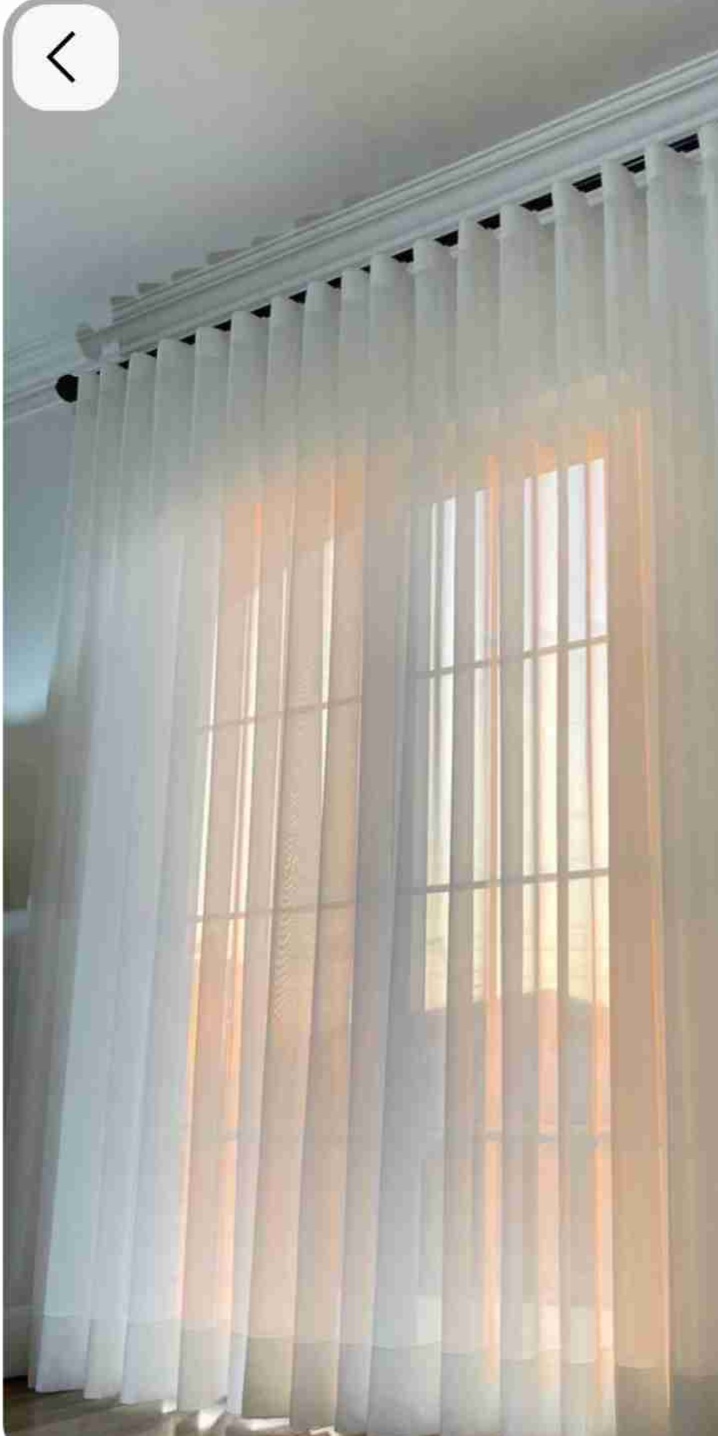 قیمت پارچه پرده‌ای حریر ساده