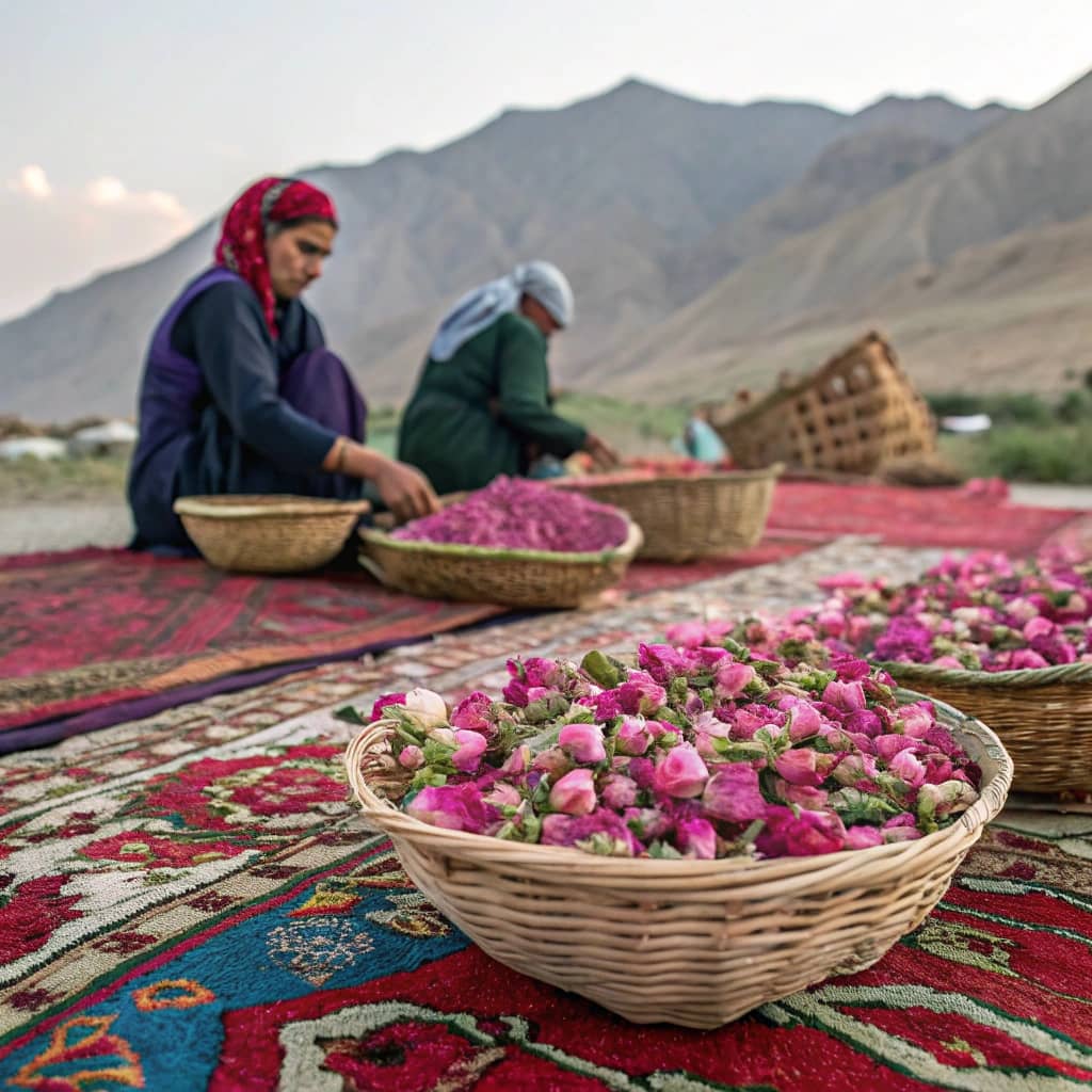 تصویر 1 از غنچه گل محمدی + فروش صادراتی