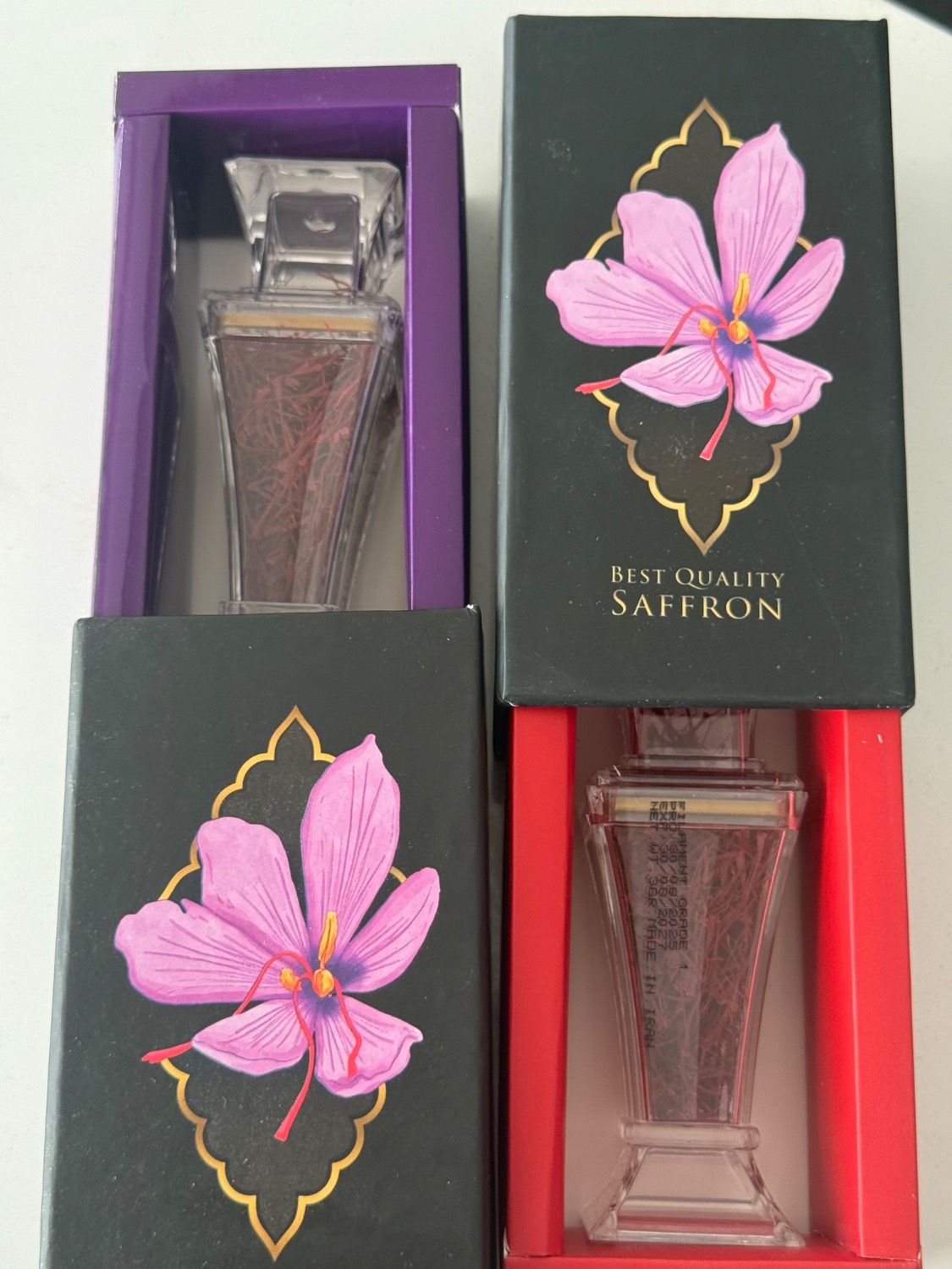 تصویر 2 از فروش بی واسطه زعفران سوپرنگین درجه یک پنج گرمی + تحویل سریع