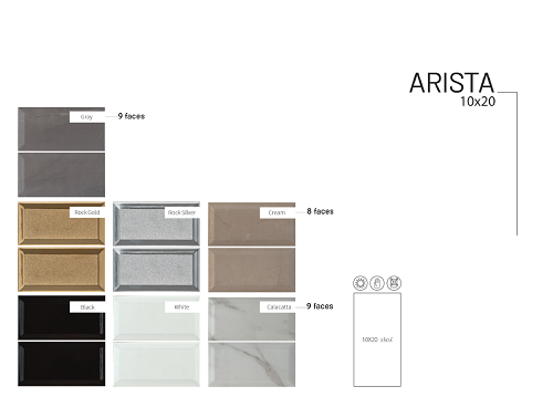 تصویر 2 از خرید به صرفه کاشی 20 × 10 مدل ARISTA
