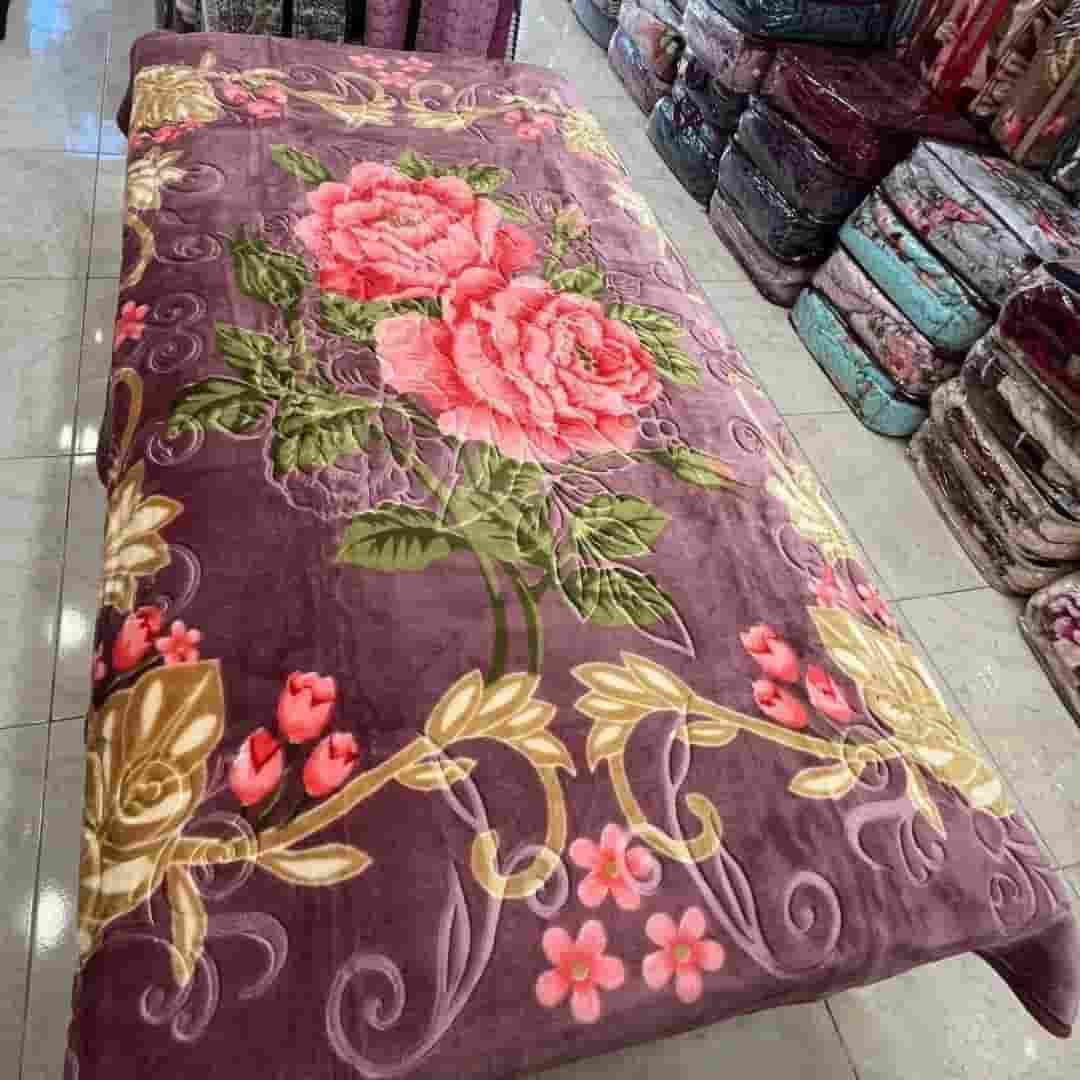 تصویر 3 از قیمت  پتو زنبق + فروش عمده و ارزان