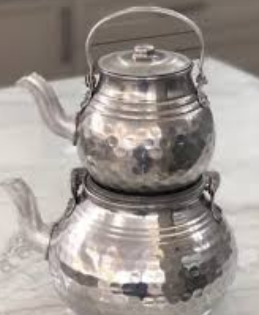 تصویر 2 از فروش استثنایی ظروف آلومینیومی کتری قوری چکشی سرهمی