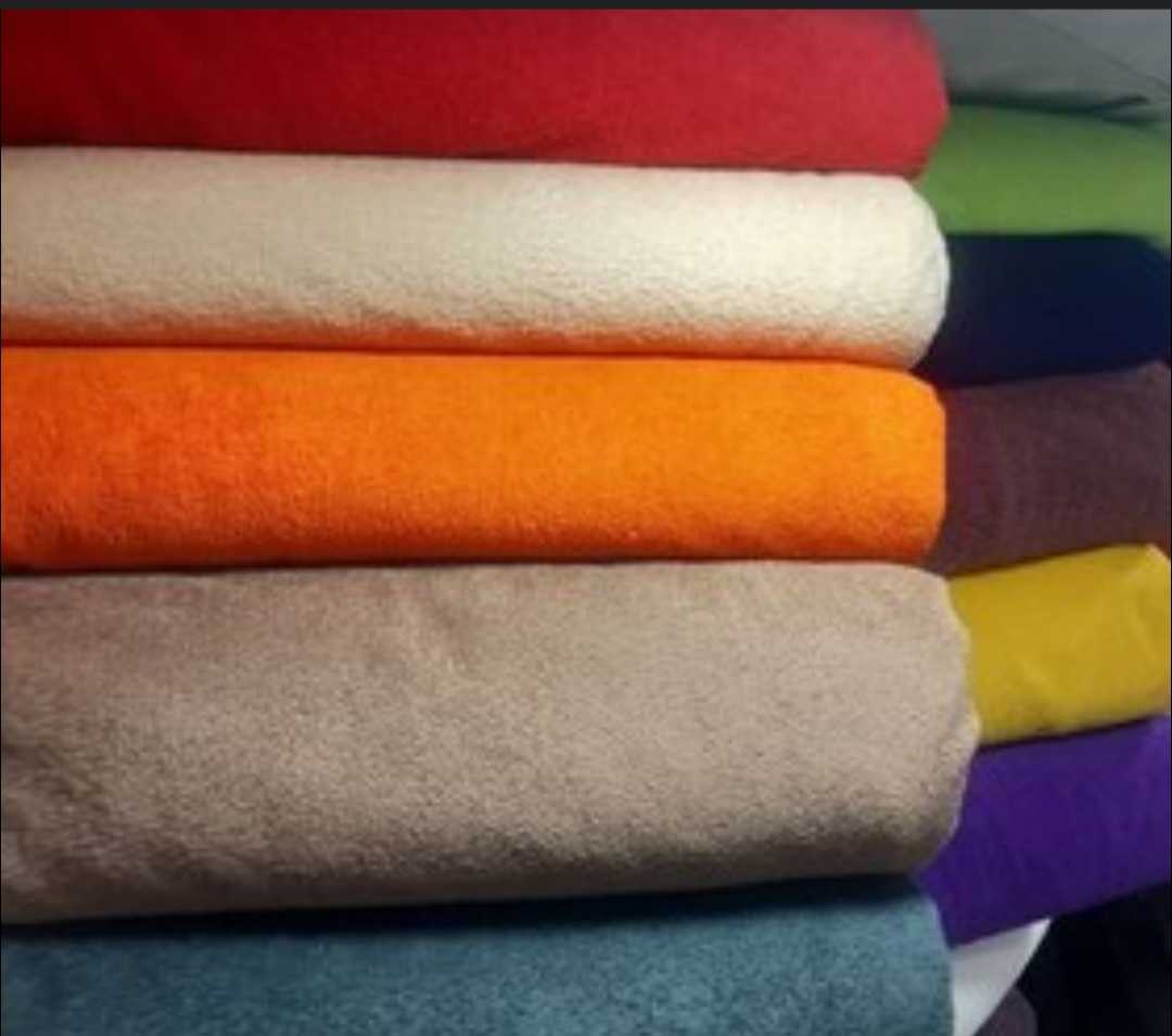 تصویر 1 از فروش عمده انواع پارچه حوله ای ساده  و زیبا