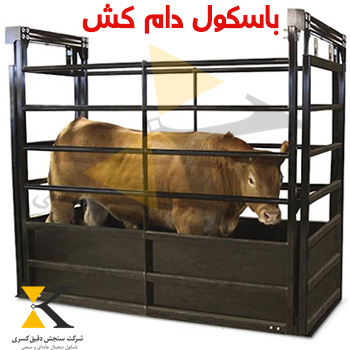 باسکول دام کش ۱۲۰۰ کیلویی مخصوص گوساله