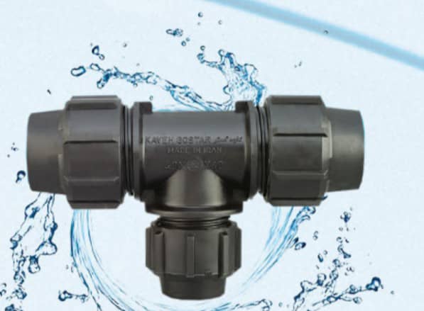 تصویر 3 از رابط تبدیل پیچی پلی اتیلن 75 × 90 میلی متر + فروش عمده