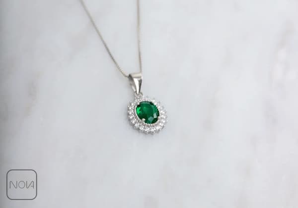 تصویر 3 از خرید و قیمت گردنبند نقره نگین دار + فروش عمده