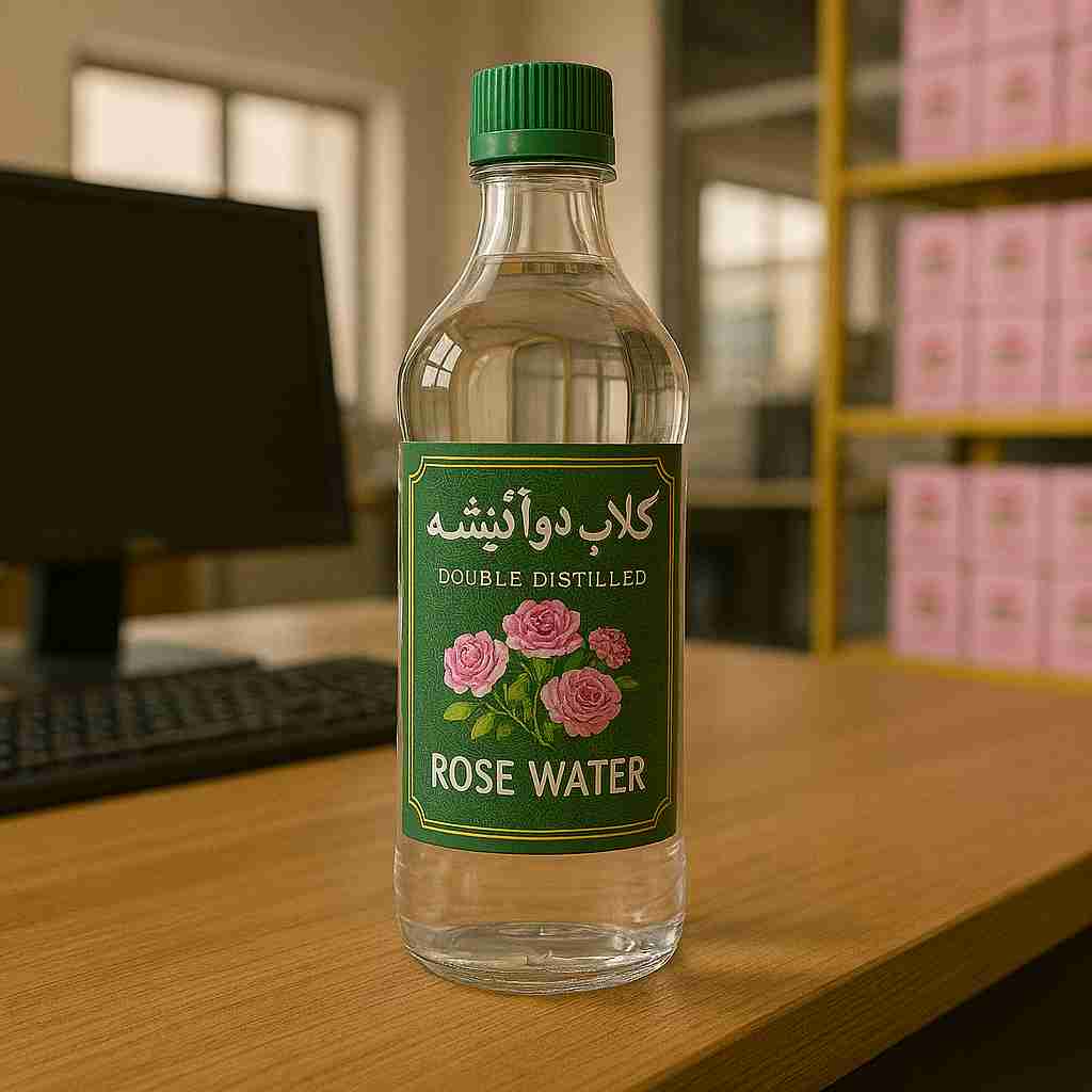 تصویر 1 از قیمت فروش گلاب‌ دو اتیشه‌ فردوسی