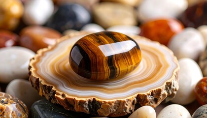 تصویر 2 از خرید و قیمت سنگ عقیق زرد + فروش عمده