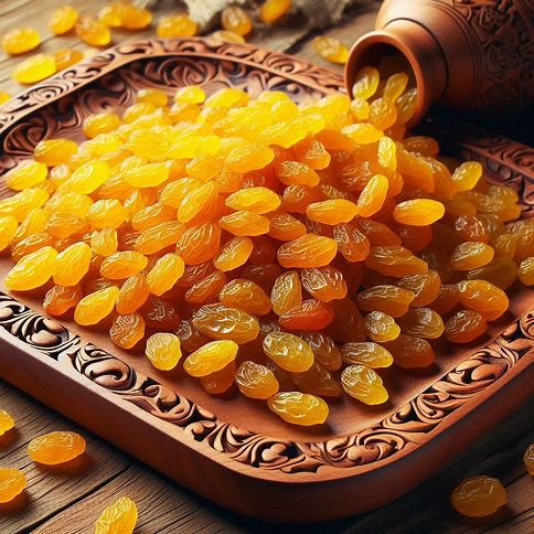 تصویر 5 از فروش عمده و فوق العاده کشمش طلایی دم دار تازه