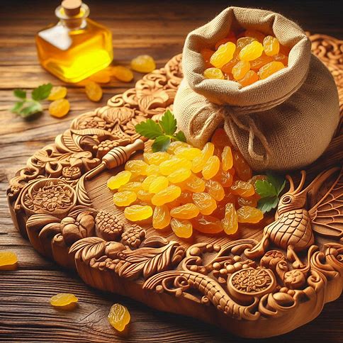 تصویر 3 از فروش عمده و فوق العاده کشمش طلایی دم دار تازه