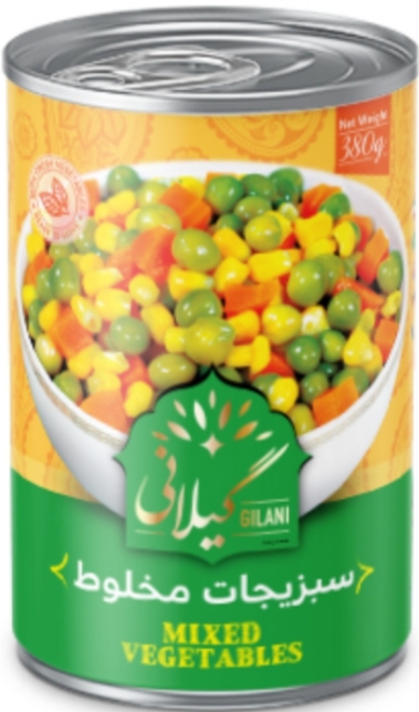 تصویر 1 از قیمت و خرید کنسرو مخلوط سبزیجات + فروش استثنایی