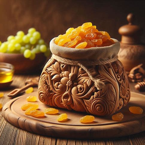 تصویر 1 از فروش عمده و فوق العاده کشمش گلدن دمدار + قیمت ارزان و ارسال سریع