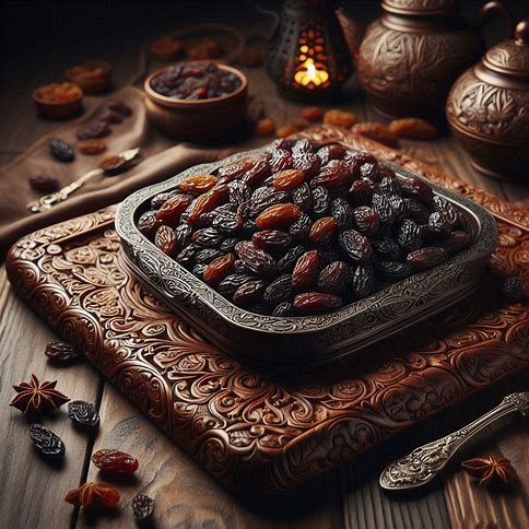 تصویر 2 از فروش عمده و فوق العاده کشمش آفتابی ارگانیک دمدار + قیمت ارزان و ارسال سریع
