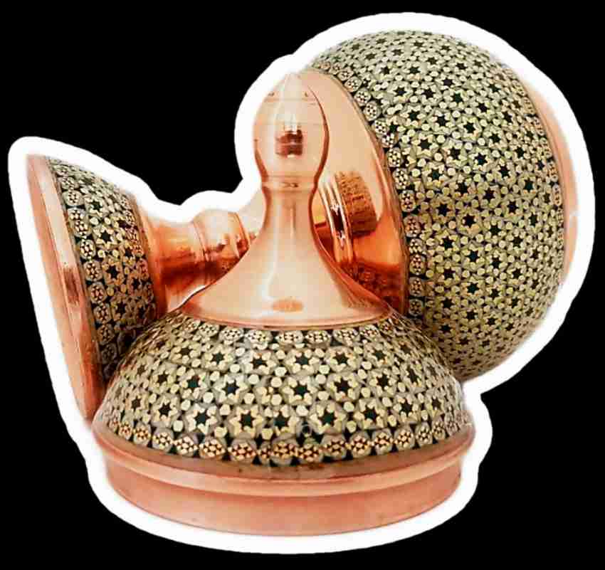 تصویر 3 از فروش قندان خاتم کاری مسی + فروش ویژه