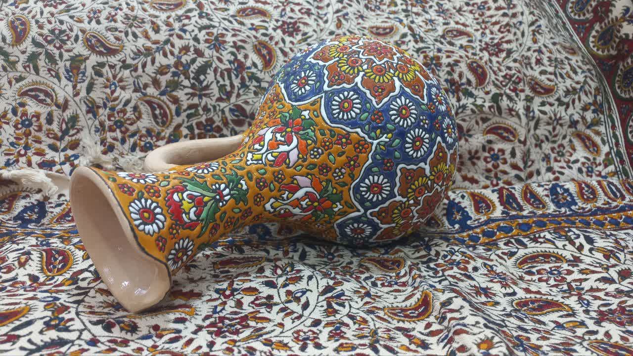 تصویر 3 از قیمت فروش پارچ آبخری میناکاری