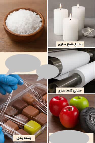 تصویر 2 از خرید عمده انواع پارافین جامد + قیمت به صرفه