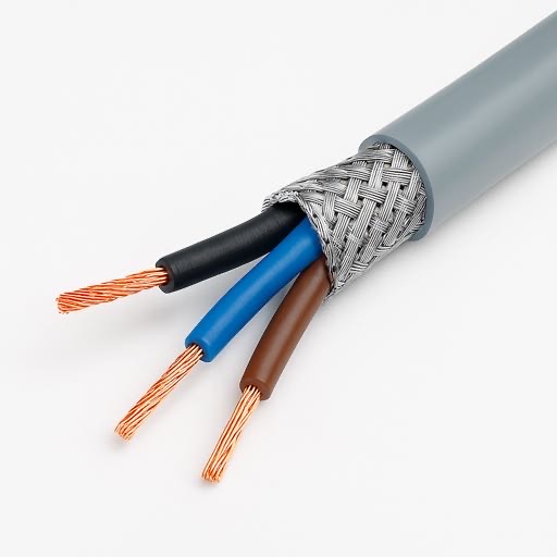 قیمت خرید کابل افشان شیلددار ۳ × ۱