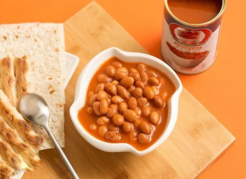 تصویر 4 از خرید بی نظیر + کنسرو لوبیا چیتی